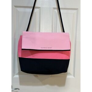 victoria secret Pink Black Cooler Bag Insulated